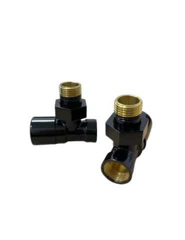 Dvieļu žāvētāja motāžas ventīļkomplekts, melns