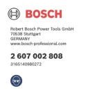Uzgaļi PRO Impact T40 25mm 25 gab/iep. BOSCH 2607002808