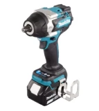 Akum. Trieciena uzgriežņu atslēga 18V 1/2", 2x5Ah, MAKITA DTW700RTJ