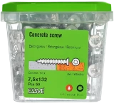 Skrūve betonam TX 7.5x132 FS CS (50), ESSVE 105459