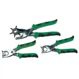 Kniedētāji ādas apstrādei komplekts, MANNESMANN M10993