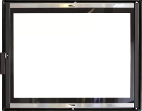 Pisla kamīna durvis HTT602