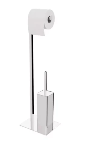 Ridder Отдельно стоящий набор туалетных ершиков Jundah, блестящий хром, сталь