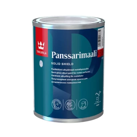 Tikkurila PANSSARIMAALI C 0.9L Krāsa metāla jumtiem TIKAI TONĒŠANAI!