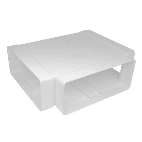 Тройник пластиковый, 220х90-220х90мм