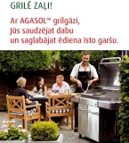 Газ для барбекю AGASOL 5 кг, обмен на пустой баллон