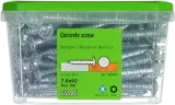 Skrūve betonam 7.5X92 WAF Zn-100gab/iep., 105286