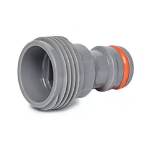 Konektors WHITE LINE , ar ārējo vītni 3/4"M  BRADAS