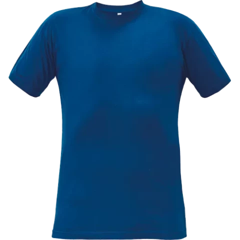 T-krekls TEESTA, spilgti zils, 100% kokvilna, izm. 3XL