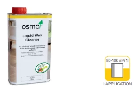 Эмульсия для ухода и очистки древесины Белая прозрачная 3087 1L