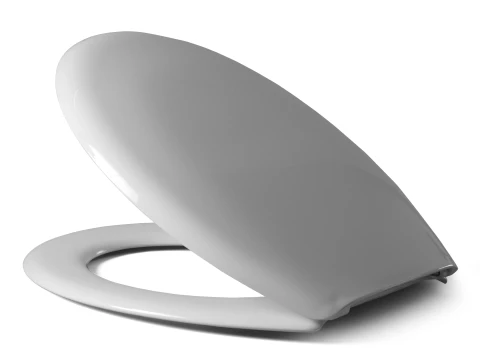COPA BEACH toilet seat, thermoplast, white,1.2 kg,long sc