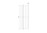 end cap metall, Ø200mm with rubber