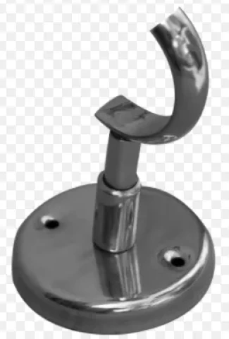 Stiprinājums dvieļu žāvētajam  regulējams ar pusgredzenu D25