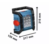 CORDLESS JOBSITE LIGHT GLI 18V-1200C without battery and charger BOSCH 0601446700