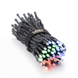 Viedā LED lampiņu virtene Twinkly Strings RGB Gen II 8m 100LED IP44 BT+Wi-Fi