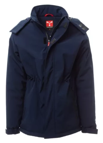 Ziemas softshell jaka pagarināta tumši zila PAYPER NORDET, IZM 3XL