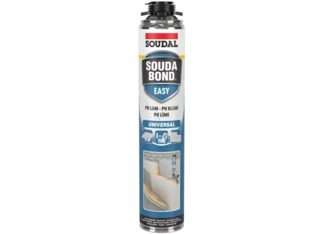 Soudal SOUDABOND EASY GUN 750ml poliuretāna līme pistolei