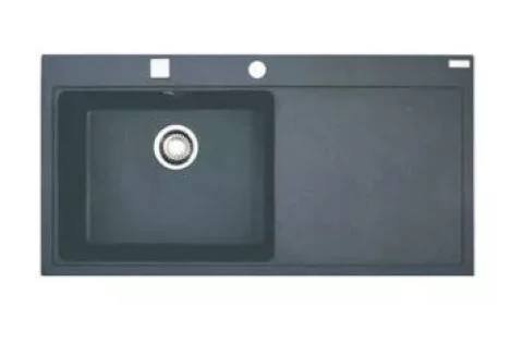 FRANKE Fragranīta izlietne MTG 611, bļoda kreisā p. 1000x515mm Oniks 114.0476.996