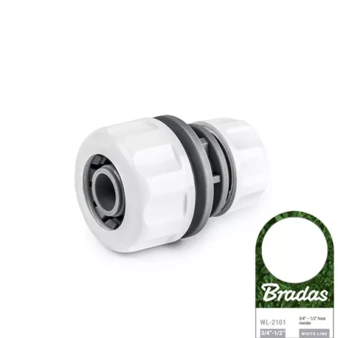 Šļūtenes savienojums- pāreja  WHITE LINE 3/4" / 1/2" BRADAS