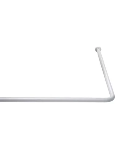 Ridder Dušas aizkaru stienis D20mm, balts