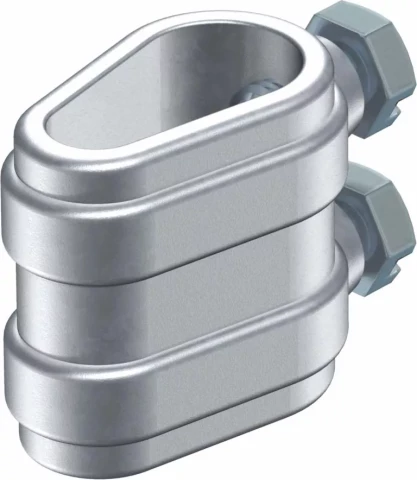 Savienojuma spaile stieple-uztvērējstienis Rd8-10/16 223 O DIN ZN