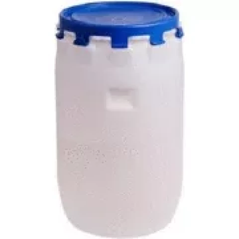 Muca  60L balta ar zilu vāku