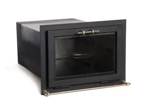 Polmer cepeškrāsns ar stiklu  metāla