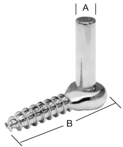 Eņģu turētājs 10x110x12mm ieskrūvējams