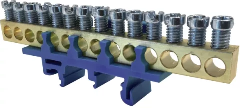 Neitrāles termināls N14 zils 14x16mm2