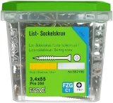 Montāžas skrūve 3.4x55mm FZG 250 gab/iep., ESSVE 557155