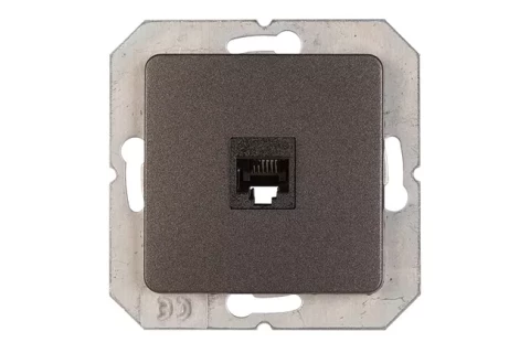 VILMA SL 250 antracīts tel/dat RJ45 meh b/r