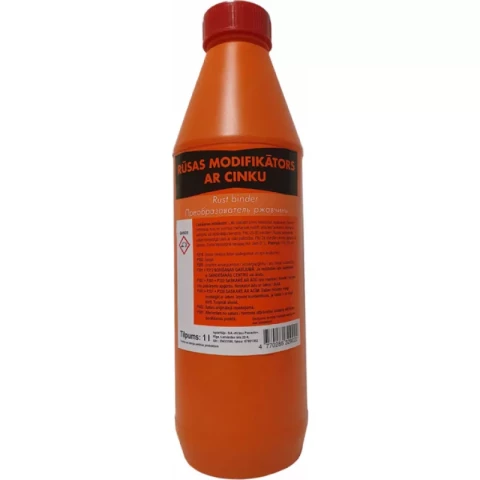 Rust modifier 1.0L with zinc oxide