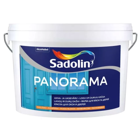 Sadolin Panorama BW 2.5L краска для деревянных окон и дверей