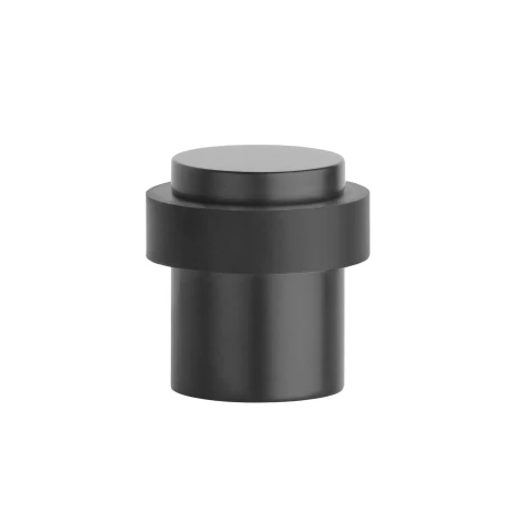 Door stop round D38mm black