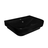 Izlietne LUNA Slim 55 cm, melna