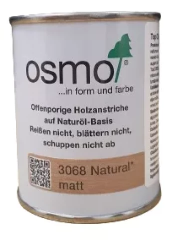 OSMO 3068 TopOil 0.125L Natural oil with wax for furniture
