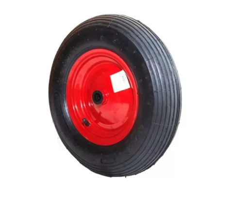 Ķerras ritenis 16*4.0-8" met/gult/20m