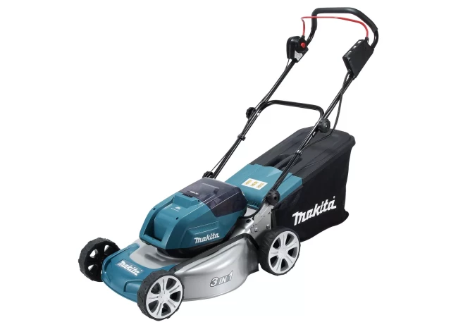 Akum. Zāles/mauriņa pļāvējs, pļaujmašīna DLM460Z 46cm 2x(2x18V) bez komplektācijas MAKITA