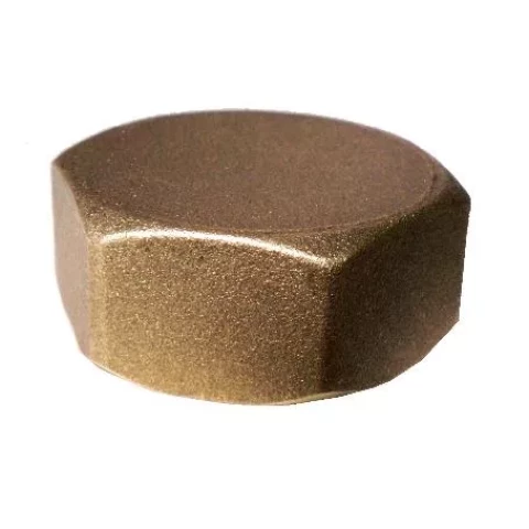 Brass end plug   1/2" F