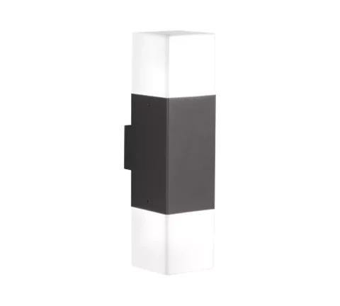 Наружное настенное освещение Trio Hudson antracīts 2x4W E14 LED 3000K 2x320Lm IP44 220060242