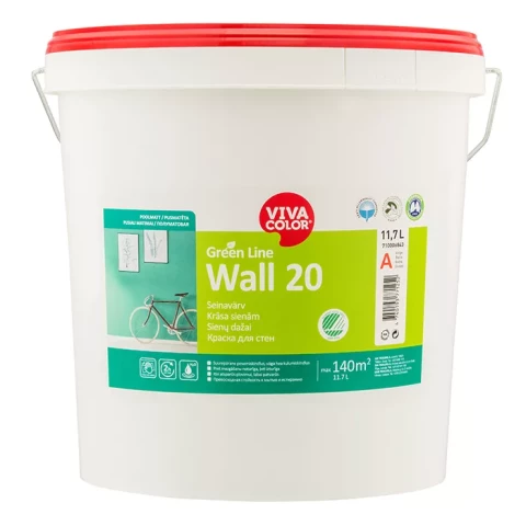 VIVACOLOR GL Wall 20 C 11.7L Полуматовая краска для стен