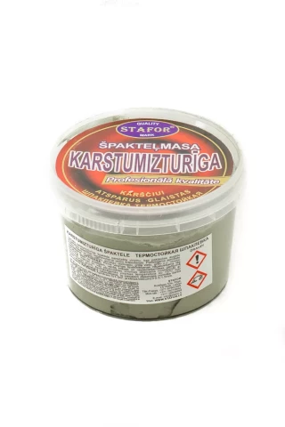 Stafor karstumizturīga špaktele 0.3L