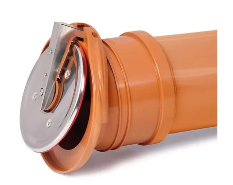 PP izplūde ar klapi Dn110  Karmat  862190