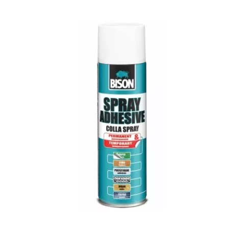 Bison COLLA SPRAY ADHESIVE 200ml Контактный клей в форме спрея