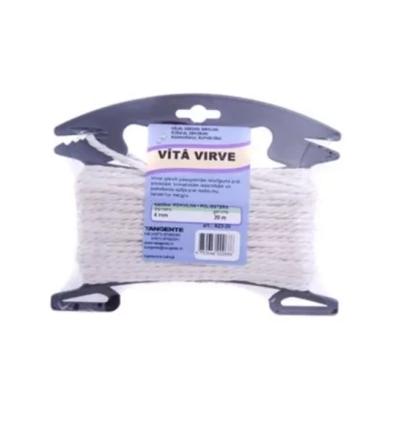 Virve vītā PP Split-film d5mm*20m +plast.turētājs