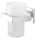 Vannas istabas glāzes turētājs ITEMS, hromēts