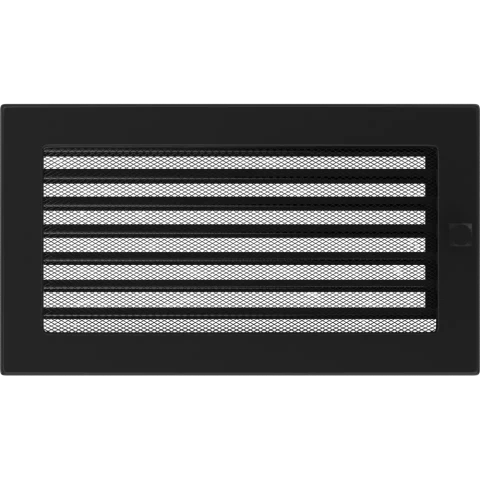 Reste kamīnam ar žalūziju 170x300 mm melna , 30CX