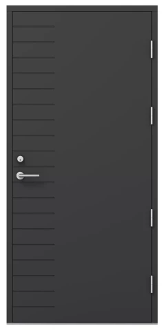 Exterior door Bilbao Thermo 9x21 dark grey RR23 frame 115mm right