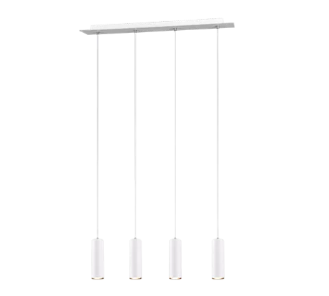 Griestu lampa TRIO Marley 4XGU10 max35W balta 312400401