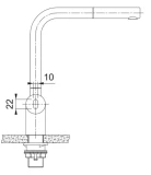 Franke virtuves izlietnes maisītājs ATLAS NEO SENSOR 115.0625.523